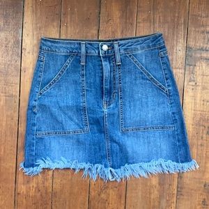 jean skirt